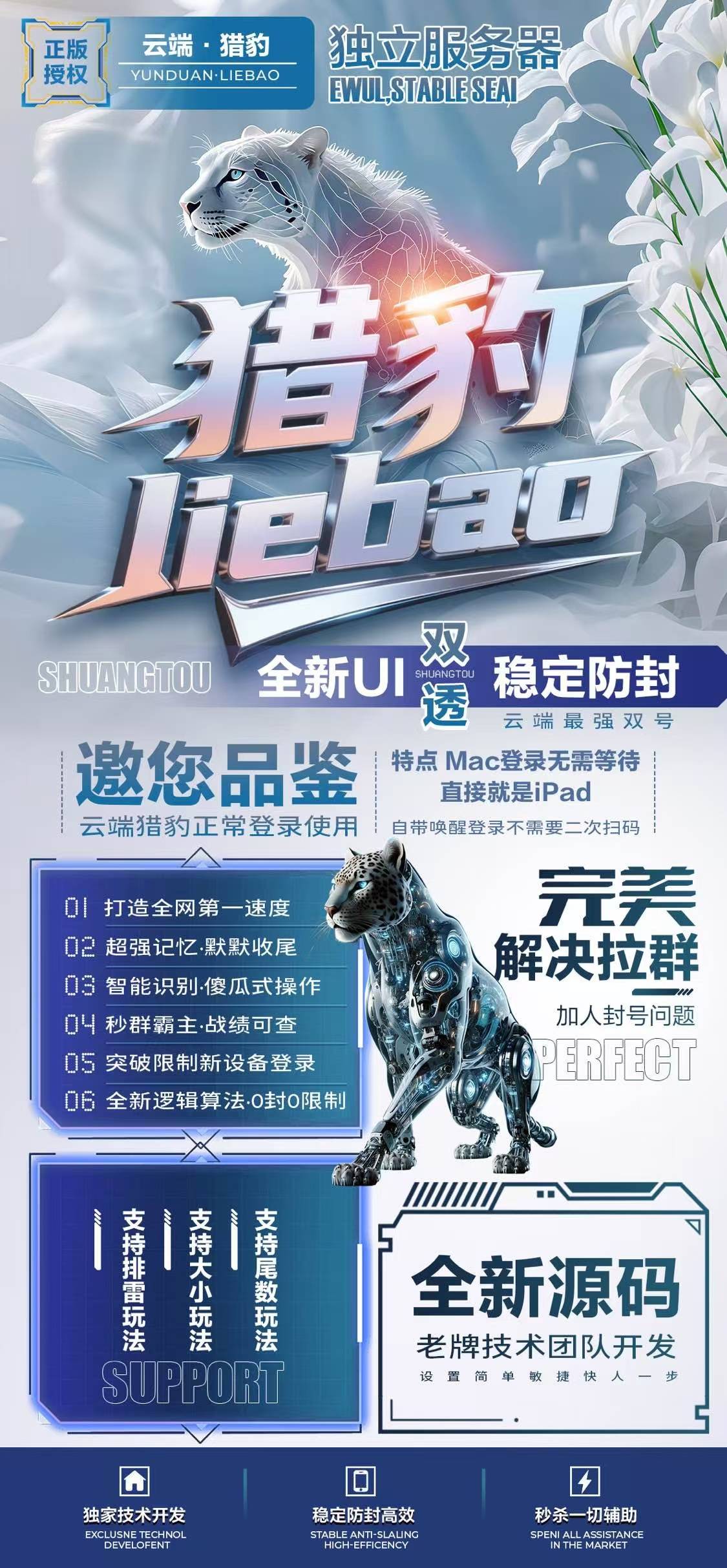 微信云端双号扫尾软件云端猎豹1500点3000点5000点10000点激活码-优码城博客-微商激活码商城-24小时自动发货